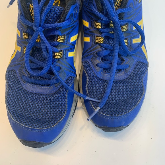 ASICS Gel Venture 8 GS Children Shoes Monaco Blue / Sunflower - Picture 8 of 10